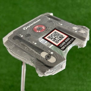 NEW LH Taylormade Spider GT Max Silver Single Bend 34 Putter