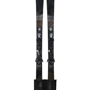 Used 2024 Elan Wingman 86 Black Edition Skis (178cm) w/ Elan EMX 12 Bindings - Good