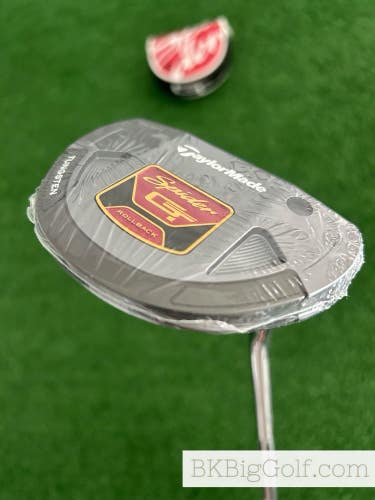 NEW Taylormade Spider GT Rollback Silver 35 Putter w Headcover