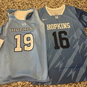 Under Armour & Nike Hopkins womens lacrosse jerseys NEW lot of 2