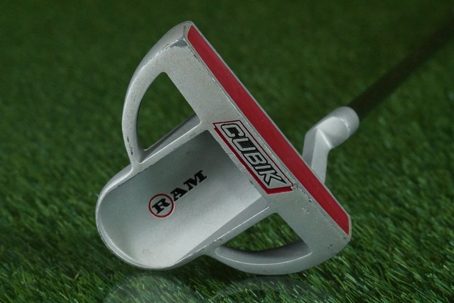 RAM CUBIK MALLET PUTTER 28 KIDS JUNIOR JR. YOUTH GOLF PRIDE GRIP RH ~ L@@K!!