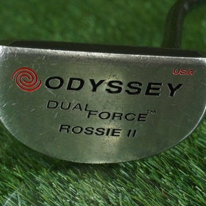 ODYSSEY DUAL FORCE ROSSIE II 36 MID-MALLET PUTTER STEEL ECONOMIC SHAFT RH