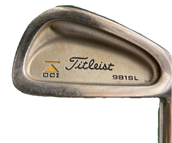 Titleist DCI 981 SL Gold 5 Iron RH Ladies Flex Graphite 37.5" Good Factory Grip