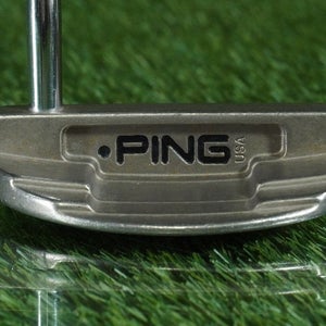 PING PIPER G2 34.5 MID-MALLET PUTTER BLACK DOT RH WINN AVS & CLOVER HEADCOVER