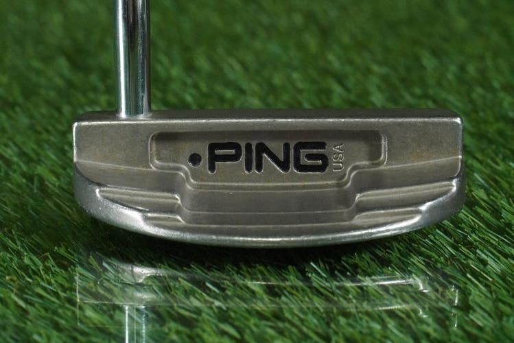 PING PIPER G2 34.5 MID-MALLET PUTTER BLACK DOT RH WINN AVS & CLOVER HEADCOVER
