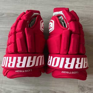 Red Wings Warrior Franchise Gloves 15" Pro Stock (Used)