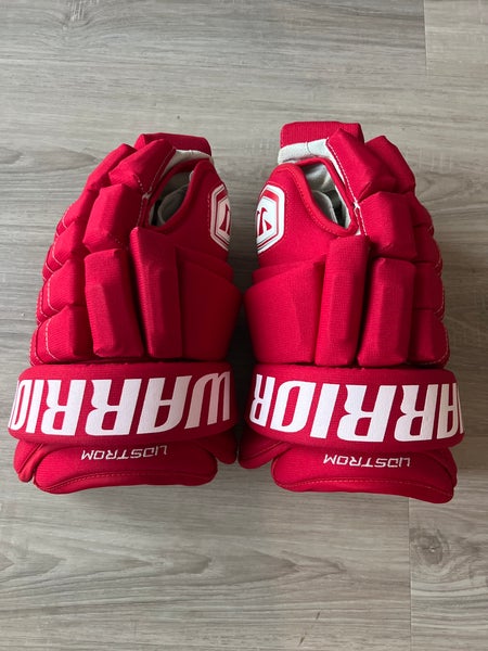 Red Wings Warrior Franchise Gloves 15" Pro Stock (Used)