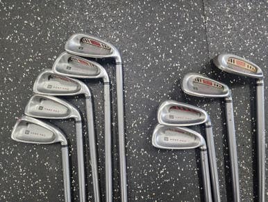 Used Wilson DEEP RED Womens Iron Set RH 3I-PW 11849-S000019644