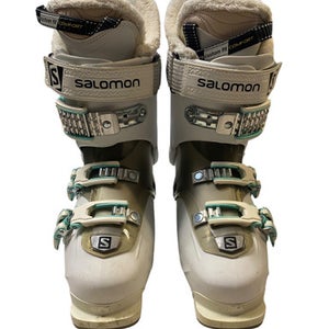 Used Salomon QUEST ACCESS Womens DH Ski Boot White 240 MP - J06 - W07 11706-S000359453