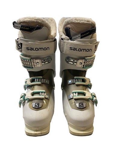 Used Salomon QUEST ACCESS Womens DH Ski Boot White 240 MP - J06 - W07 11706-S000359453