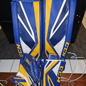 33"  CCM Premier Pro Regular Goalie Full Set Pro Stock (Used)