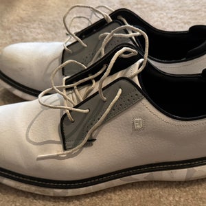 FOOTJOY Traditions Blucher White/Grey Camo