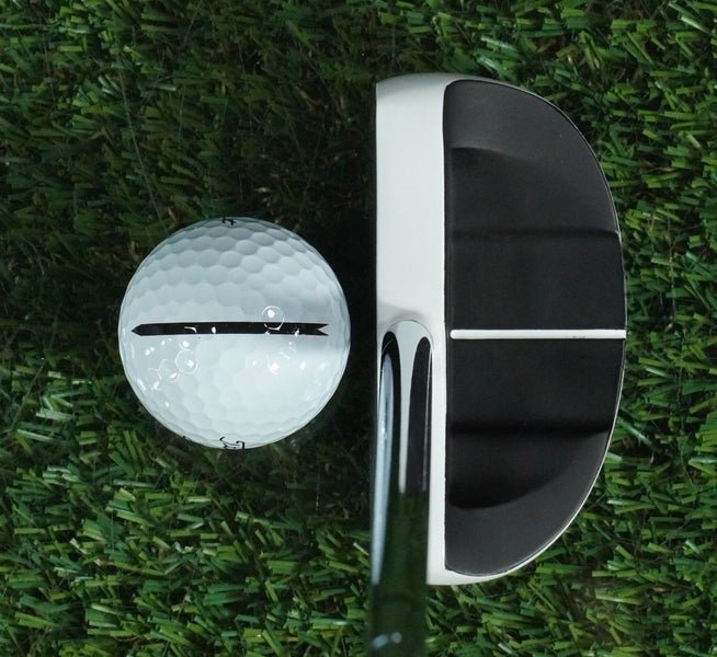 NEW PINEMEADOW SITE2 35 MALLET CENTER SHAFT PUTTER SUPER SRTOKE TOUR & COVER!!