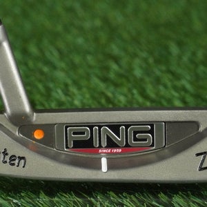 NEW PING ZING ORANGE DOT KARSTEN 35 PUTTER STROKE FITTING STRONG ARC ~ WOW!!