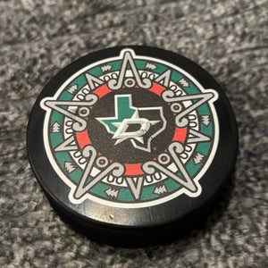 Dallas Stars NHL Hispanic Heritage Night Hockey Puck New