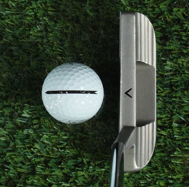 CALLAWAY BJ-7 BOBBY JONES 35.5 BLADE PUTTER ALL ORIGINAL RH + COVER ~ NICE!!