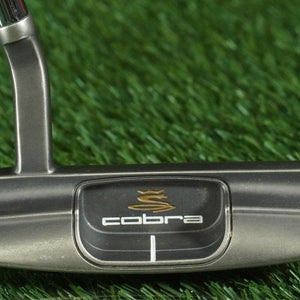 COBRA SYDNEY I 35 BLADE PUTTER ALL ORIGINAL, AUSSIE STEEL RH WITH COVER ~ WOW!