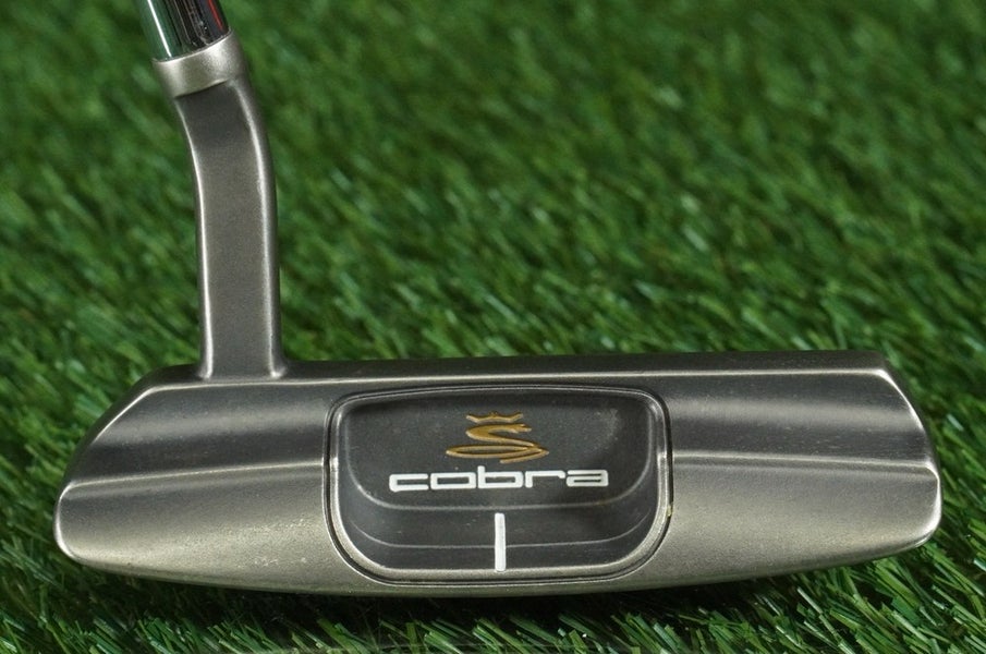 COBRA SYDNEY I 35 BLADE PUTTER ALL ORIGINAL, AUSSIE STEEL RH WITH COVER ~ WOW!