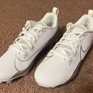 NEW Nike Vapor Edge Speed 360 2 Football Cleats White/Silver DA5455-102 Size 9