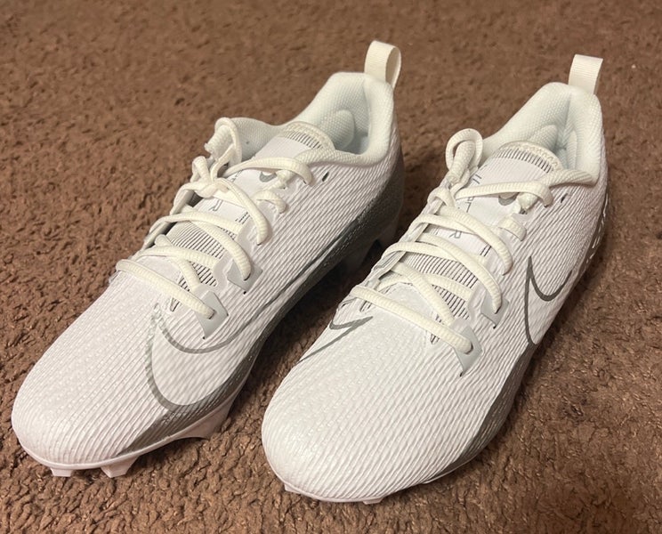 NEW Nike Vapor Edge Speed 360 2 Football Cleats White/Silver DA5455-102 Size 9