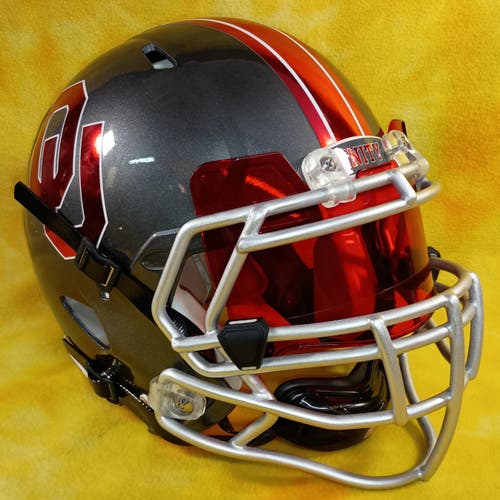 Oklahoma Sooners SuPer Custom fullsize Riddell Speed football helmet XL visor