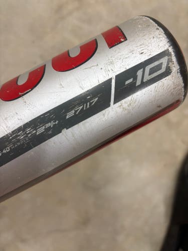 2024 Marucci CAT X Composite USSSA Certified Bat (-10)  17 oz 27" (Used)