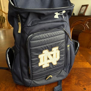 Notre Dame Navy & Gold Backpack