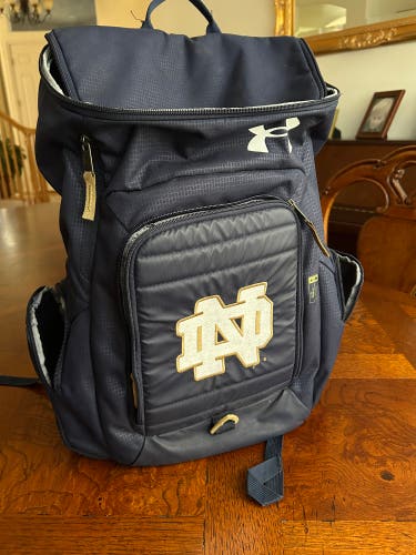 Notre Dame Navy & Gold Backpack