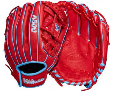 NEW Wilson A500 BB/SB Glove RH Throw Red 11 1/2" 11851-S000035501