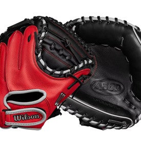 NEW Wilson A500 BB/SB Catchers RH Throw Red And Black 32" 11851-S000035498