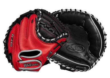 NEW Wilson A500 BB/SB Catchers RH Throw Red And Black 32" 11851-S000035498
