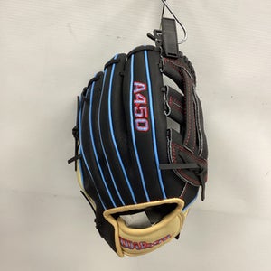 NEW Wilson A450 BB/SB Glove RH Throw Black 11" 11851-S000035491