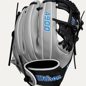 NEW Wilson A900 BB/SB Glove RH Throw Grey 11 1/2" 11851-S000035523