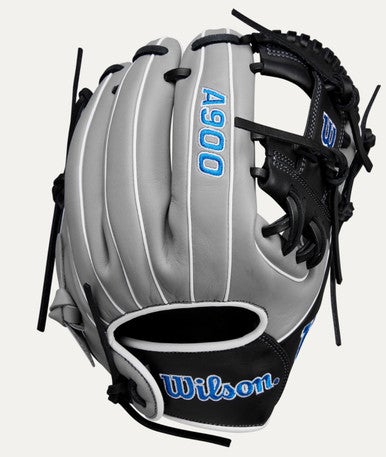 NEW Wilson A900 BB/SB Glove RH Throw Grey 11 1/2" 11851-S000035523