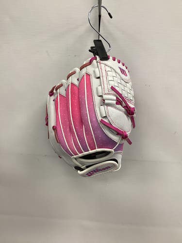 NEW Wilson FLASH RH Throw Fastpitch Gloves White 11 1/2" 11851-S000035510
