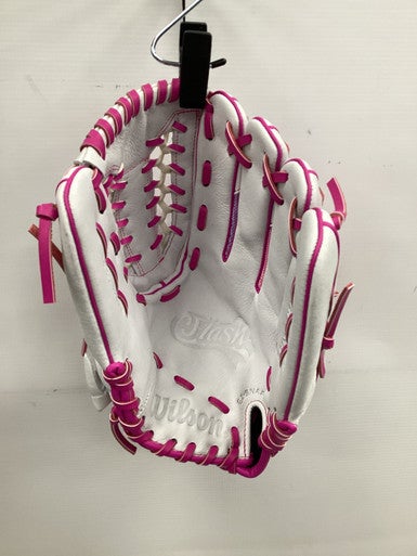NEW Wilson FLASH RH Throw Fastpitch Gloves White 12" 11851-S000035509