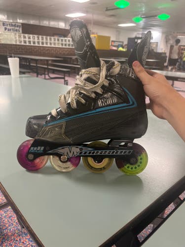 Mission Axiom A4 Inline Skates Wide Width Size 4 (Used)