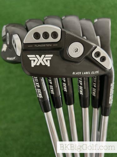 PXG 0311 XP GEN5 Black Label Elite Forged Iron Set