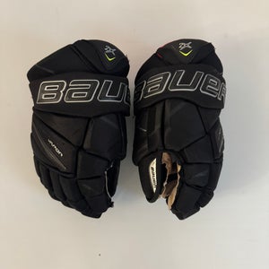Used Black Bauer Vapor 2X Gloves Size 13"