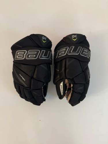Used Black Bauer Vapor 2X Gloves Size 13"