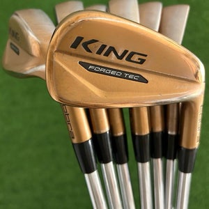 Cobra King Forged Tec Copper Iron Set 4-P / NS Pro Modus Tour 120 Stiff