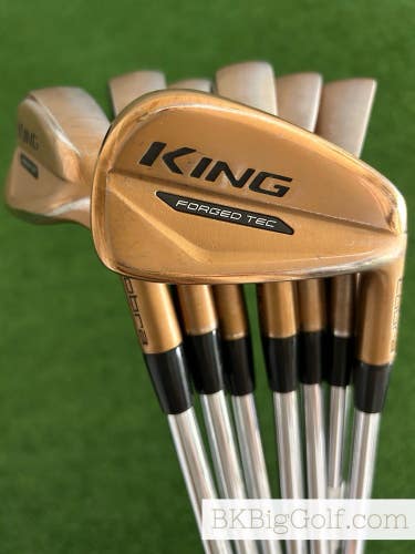 Cobra King Forged Tec Copper Iron Set 4-P / NS Pro Modus Tour 120 Stiff