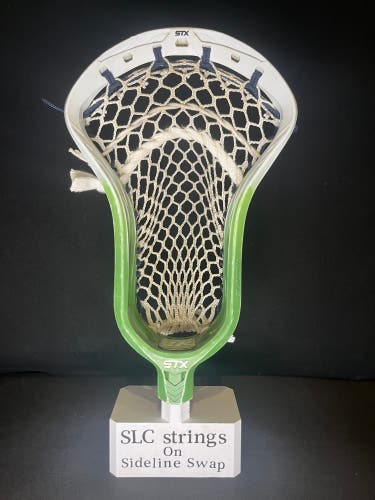 STX Professionally Strung Surgeon 1K Head (Lightly Used) Green Fade Dye
