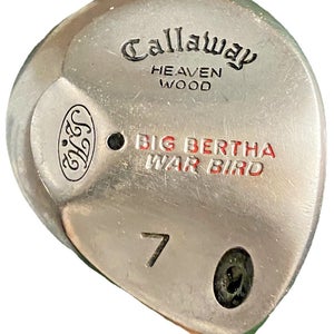 Callaway Big Bertha Heaven Wood 7w 22* RH Men's Stiff Graphite 42" New Grip