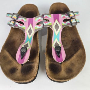 BIRKENSTOCK Birki's Milos Thong Sandals Multi Women's Size: 40 / 9