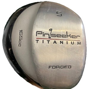 Pinseeker 165cc Forged Ti 5 Wood 19* RH Grafalloy Ladies Graphite 41" New Grip