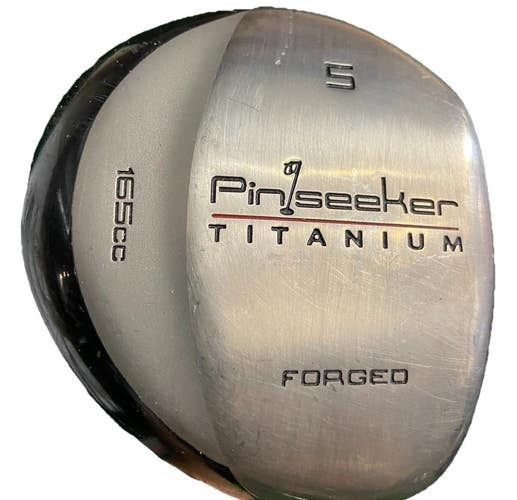 Pinseeker 165cc Forged Ti 5 Wood 19* RH Grafalloy Ladies Graphite 41" New Grip