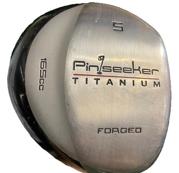 Pinseeker 165cc Forged Ti 5 Wood 19* RH Grafalloy Ladies Graphite 41" New Grip