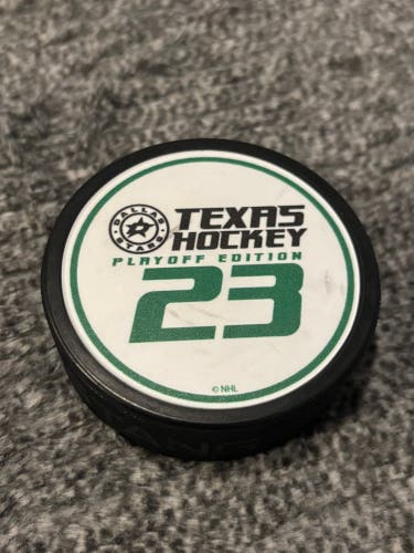 Dallas Stars Texas Hockey 2023 NHL Stanley Cup Playoffs Hockey Puck