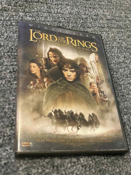 The Lord of the Rings The Fellowship of the Ring DVD Movie